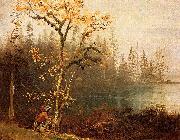 Albert Bierstadt Indian Scout oil painting artist